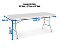 Choosing the Perfect Tablecloth Size for Your 6 Foot Table: A Complete Guide