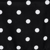 CollectionZipper:Black With White Dots