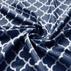 CollectionZipper:Dark Navy Blue Arelis Damask
